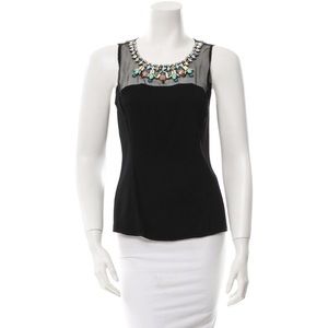 Sachin + Babi Sleeveless Silk Top